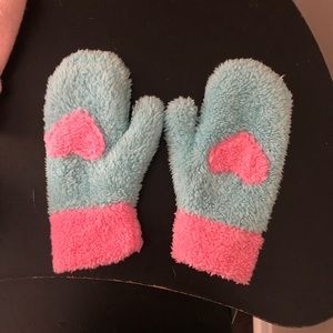Cute Blue Mittens